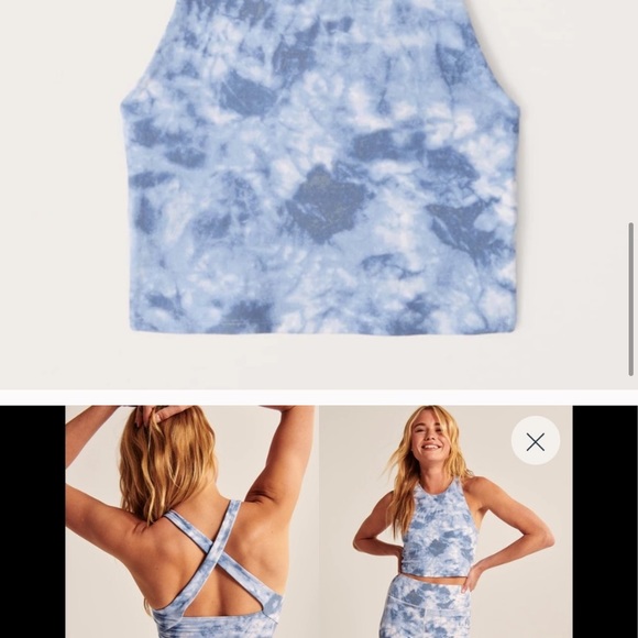 Tie/Dye wash top from Abercrombie - Picture 2 of 5